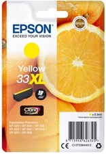 Epson originální ink C13T33644012, T33XL, yellow, 8,9ml, Epson Expression Home a Premium X
