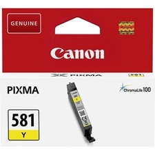 Canon originální ink CLI-581 Y, yellow, 5,6ml, 2105C001, Canon PIXMA TR7550, TR8550 TS6150