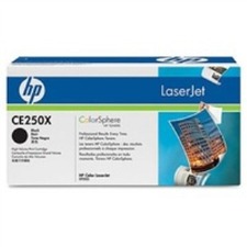 Tonerová cartridge HP, black, CE250X - poškození obalu kategorie C (viz popis)