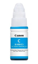 Canon originální ink GI-490 C, cyan, 7000str., 70ml, 0664C001, Canon PIXMA G1400, G2400, G