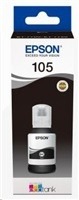 Epson originální ink C13T00Q140, 105, black, 140ml, Epson EcoTank ET-7700, ET-7750 Express