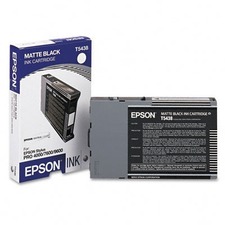 Epson originální ink C13T543800, matte black, 110ml, Epson Stylus Pro 4800