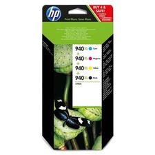 Inkoustová cartridge - Multipack HP, C2N93AE, BK,C,M,Y, 940XL - prošlá expirace (2020)