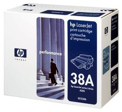 Tonerová cartridge HP, black, Q1338A, 38A -poškození obalu kategorie B (viz popis)