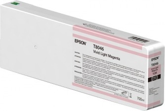 Epson Singlepack Vivid Light Magenta T804600 UltraChrome HDX/HD 700ml