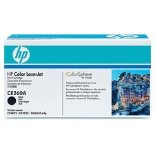 Tonerová cartridge HP Color LaserJet CP4025/CP4525, black, CE260A, 8500s, O