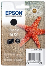 Epson originální ink C13T03U14010, 603 black, 3.4ml, Epson Expression Home XP-2100, 2105,