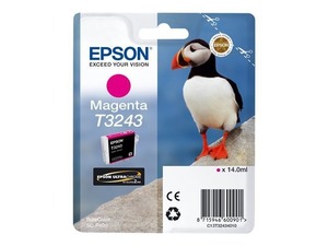 Epson originální ink C13T32434010, magenta, 14ml, Epson SureColor SC-P400