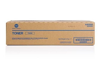 Konica Minolta originální toner TN320, black, A202053 - poškození obalu D (viz. popis)