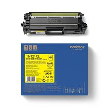 Brother originální toner TN-821XLY, yellow, 9000str., Brother HL-L9430CDN, HL-L9470CDN, MF
