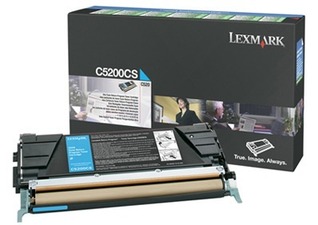 Tonerový cartridge Lexmark C530, cyan, C5200CS, 1500s, return, O