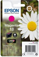 Epson originální ink C13T18034012, T180340, magenta, 3,3ml, Epson Expression Home XP-102,