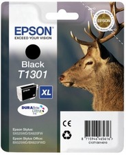 Epson originální ink C13T13014012, T1301, black, 945str., 25,4ml, Epson Stylus Office BX62