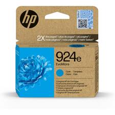 HP 924e EvoMore Cyan Original Ink 4K0U7NE Cartridge (800 pages)