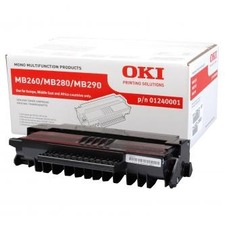 Cartridge pre tlač OKI MB200, MB260, MB280, MB290, black, 01240001, 5500s, O