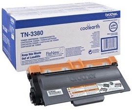 Brother toner TN3380, black - poškozený obal D (viz. popis)