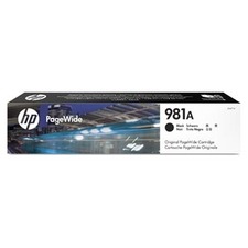 HP originální ink J3M71A, No.981A, black, 6000str., 106ml, HP PageWide Enterprise Color 55