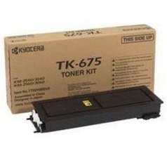 Toner Kyocera Mita KM-2540, 2560, 3060, black, TK-675 - poškození obalu E (viz. popis)