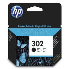 HP ink F6U66AE, HP 302, black, 190str., 3.5ml, HP OJ 3830,3834,4650, DJ 2130,3630,1010, En