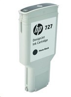 HP originální ink F9J79A, HP 727, photo black, 300ml, HP DesignJet T1530, T2530, T930