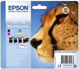 Epson C13T07154012, CMYK - pošk. obal B (viz. popis)