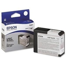 Inkoustová cartridge Epson Stylus Pro 3800, C13T580700, light black, 80ml, O
