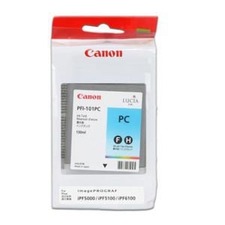 Canon originální ink PFI101 PC, photo cyan, 130ml, 0887B001- prošlá expirace (2020)