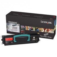 Tonerová cartridge Lexmark E35x, black, E352H21E - poškození obalu D (viz. popis)