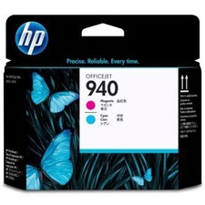 HP originální tisková hlava C4901A, No.940, cyan/magenta,  prošlá expirace: mar 2019
