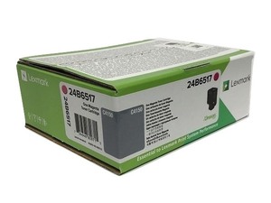 Lexmark originální toner 24B6517, magenta, 10000str., high capacity, return, Lexmark C 415