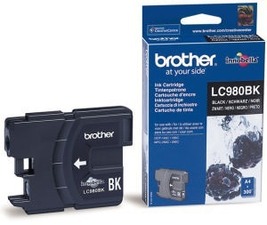 Inkoustová cartridge Brother DCP 145C / DCP165C, LC-980BK, black, O