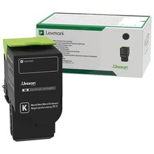 Lexmark originální toner 75M2HK0, black, 15800str. ,return
