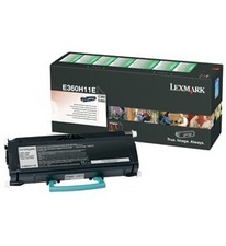 Tonerový cartridge Lexmark E360, E460, black, E360H11E, 9000s, return, high capacity, O