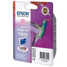 Epson originální ink C13T08064021, light magenta - prošlá expirace (2017); obal D (viz. po
