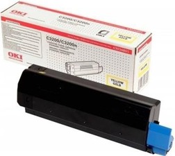 Toner OKI C3200, yellow, 43034805, 1500s, O