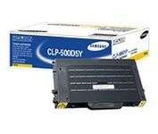Toner Samsung, yellow, CLP-500D5Y - poškození obalu kat. B (viz. popis)
