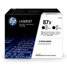 HP originální toner CF287XD, black, 2*18000str., HP 87X, HP LaserJet Enterprise M506dh,M50