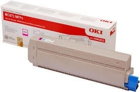 OKI originální toner 45862815, magenta, 10000str., OKI MC873