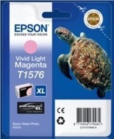 Inkoustová cartridge Epson Stylus Photo R3000, C13T15764010, light vivid magenta, 25.9ml,