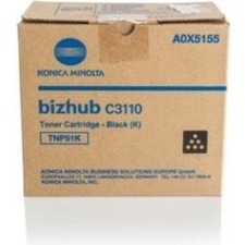 Konica Minolta toner A0X5155, black, 5000str., TNP-51K, Konica Minolta Bizhub C,obal D (vi