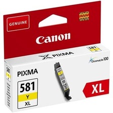 Canon originální ink CLI-581Y XL, yellow, 8,3ml, 2051C001, very high capacity, Canon PIXMA