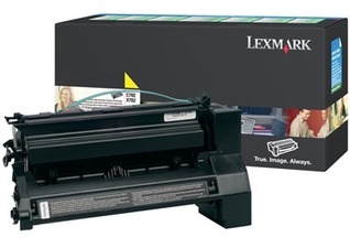 Tonerový cartridge Lexmark C782, yellow, C782X1YG, 15000s, return, O