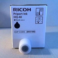 Ricoh originální inkoust 817225, black, 600ml, Ricoh JP4500, 4550