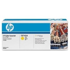 Tonerová cartridge HP Color LaserJet CP5225, yellow, CE742A, 7300s, O