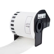 PRINTLINE kompatibilní etikety s Brother DK-22113, průsvitná filmová role, 62mm x 15,24m