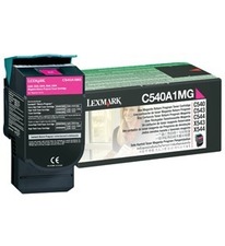 Tonerový cartridge Lexmark C540 / X543 / X544 / X543 / X544, magenta, C540A1MG, 1000s, O