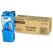 Toner Kyocera Mita FS-C 8100DN, cyan, TK820C - poškození obalu B (viz. popis)