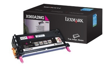 Tonerový cartridge Lexmark X560N, X560dn, magenta, X560A2MG, 4000s, O