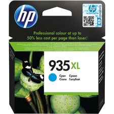 HP C2P24AE, HP 935XL, cyan - prošlá exp (2019); pošk. obal B (viz. popis)