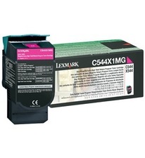 Lexmark X544x, magenta, C544X1MG - poškozený obal B (viz. popis)